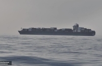 تصاویر توقیف کشتی کانتینری MSC متعلق به رژیم صهیونیستی