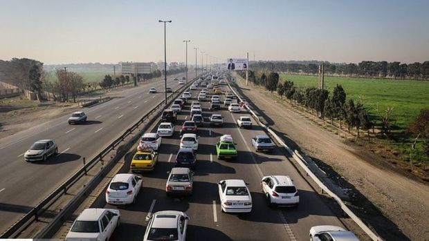 محدودیت ترافیکی در آزادراه قم - تهران اعمال می شود