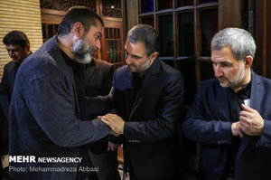 مراسم ختم والده برادران اسماعیلی