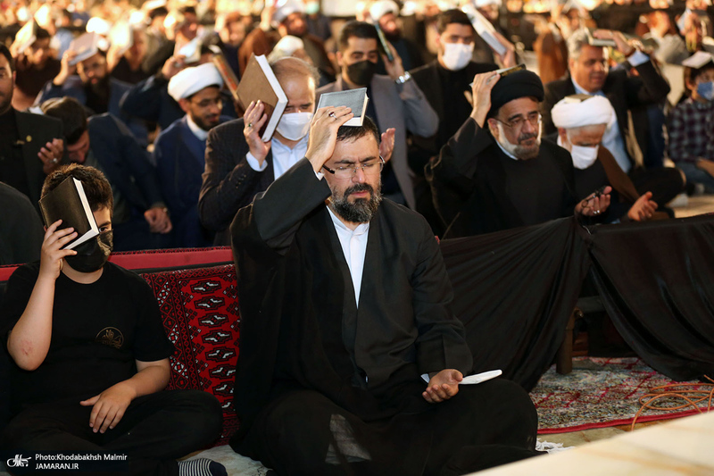 مراسم احیای شب نوزدهم ماه رمضان در حرم امام خمینی (س) -2