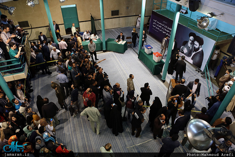 رای گیری انتخابات ریاست جمهوری و انتخابات شورها-حسینیه جماران