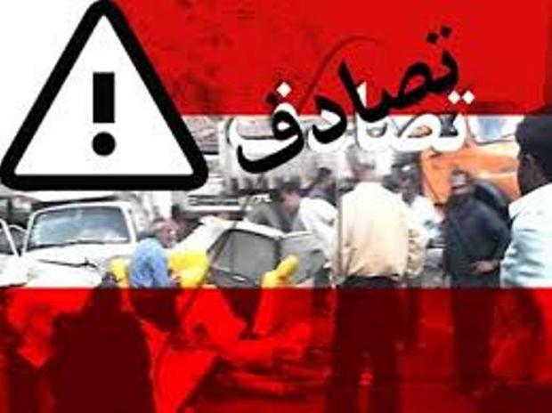 تصادف خودرو سمند با موتورسیکلت در جنوب تهران با 2 مصدوم