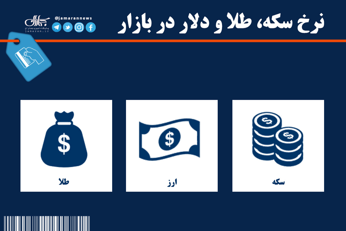 قیمت سکه، طلا و دلار در بازار امروز 31 خرداد 1400 + جدول