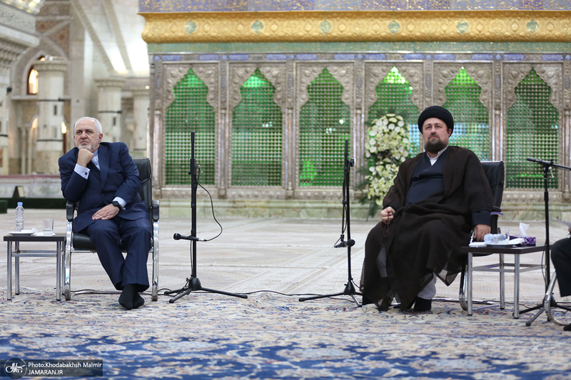 کنفرانس بین‌المللی گفتمان سیاسی از دیدگاه امام خمینی؛ نظام بین الملل و مسایل جهان اسلام / ظریف سید حسن خمینی