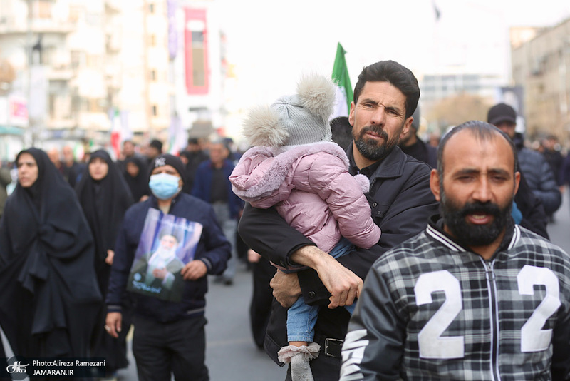 تشییع پیکرهای مطهر فرماندهان عالی‌رتبه نیروهای مسلح و جمعی از شهدای مردمی-1