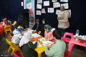 چهل و چهارمین شب اجتماع پرشور مردم در صادقیه