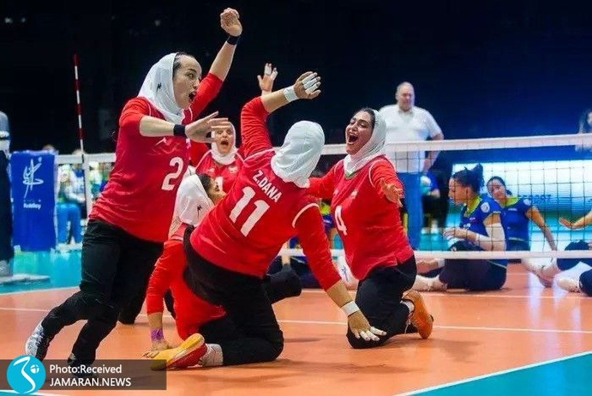 زنان والیبال نشسته ایران یک گام تا پارالمپیک پاریس