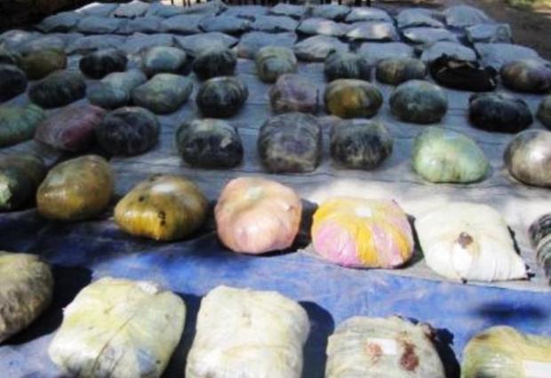 بیش از 686 کیلوگرم مواد مخدر در فارس کشف شد
