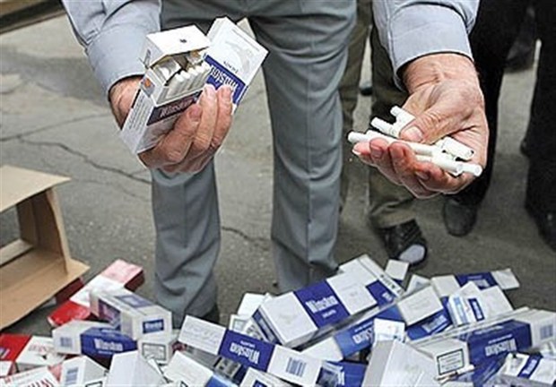 کشف 200 هزار نخ سیگار قاچاق در بندرعباس دریک عملیات پلیسی