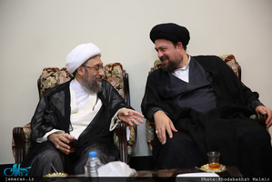 حاشیه تجدید میثاق مسئولان عالی قضایی با آرمان های امام راحل