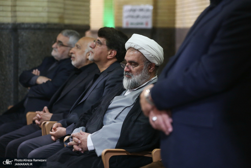 مرسم ختم مرحومه حاجیه خانم صدیقه بروجردی