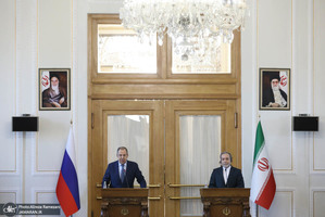 نشست خبری مشترک وزرای خارجه ایران و روسیه