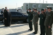 احترام نظامی فرماندهان ارشد نیروهای مسلح به روحانی + تصویر