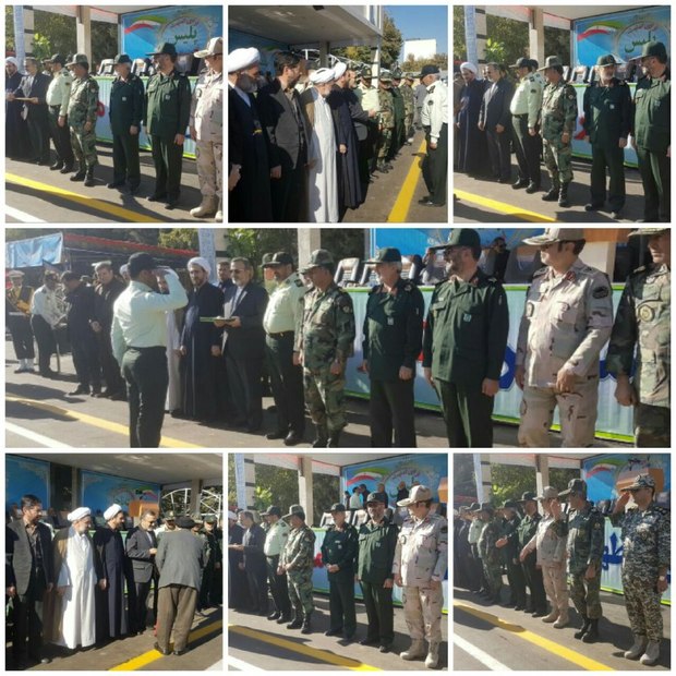صبحگاه مشترک نیروهای مسلح به مناسبت هفته نیروی انتظامی در مشهد