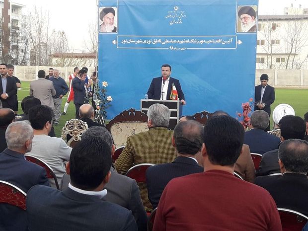 قدردانی استاندار از دولت به خاطر تامین زیرساخت‌های ورزشی مازندران