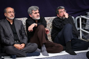 مراسم شام غریبان سید و سالار شهیدان در حسینیه امام خمینی