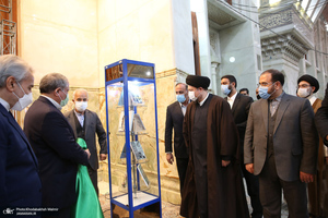 مراسم چهارمین سالگرد رحلت آیت الله هاشمی رفسنجانی(ره) در حرم مطهر امام-1