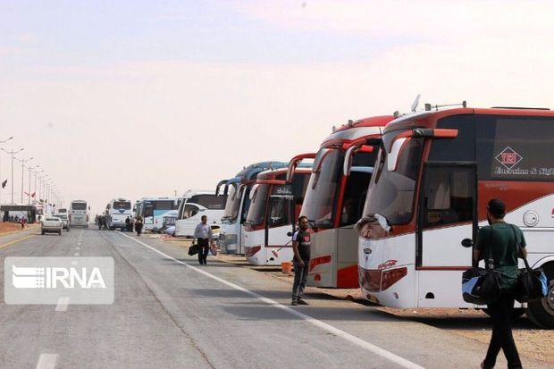کمتر از ۲۰ درصد ناوگان مسافربری بین شهری کرمانشاه فعال است