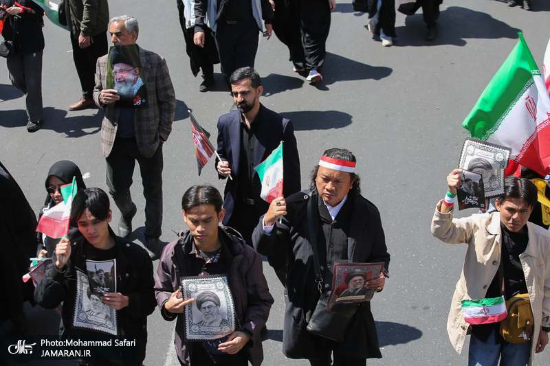 مراسم چهلمین روز شهادت رهبر شهید انقلاب -4