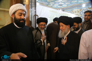 مراسم ختم آیت الله روح الله شاه آبادی(ره)