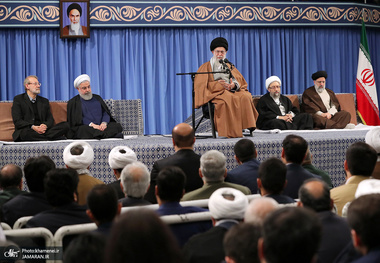 دیدار مسئولان نظام و سفرای کشورهای اسلامی با رهبر معظم انقلاب