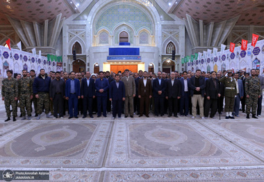 تجدید میثاق مدیران و کارکنان شهرداری منطقه 19 با آرمان های حضرت امام(س)