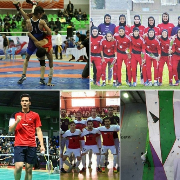 مروری بر رویدادهای مهم ورزشی هفته گذشته استان کردستان
