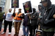 تظاهرات کارگری در نیویورک+ تصاویر