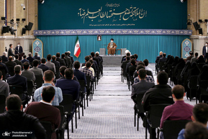 دیدار نخبگان و استعدادهای برتر علمی با رهبر معظم انقاب