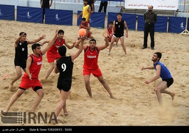 اردوی تیم ملی هندبال ساحلی جوانان در بوشهر آغاز شد