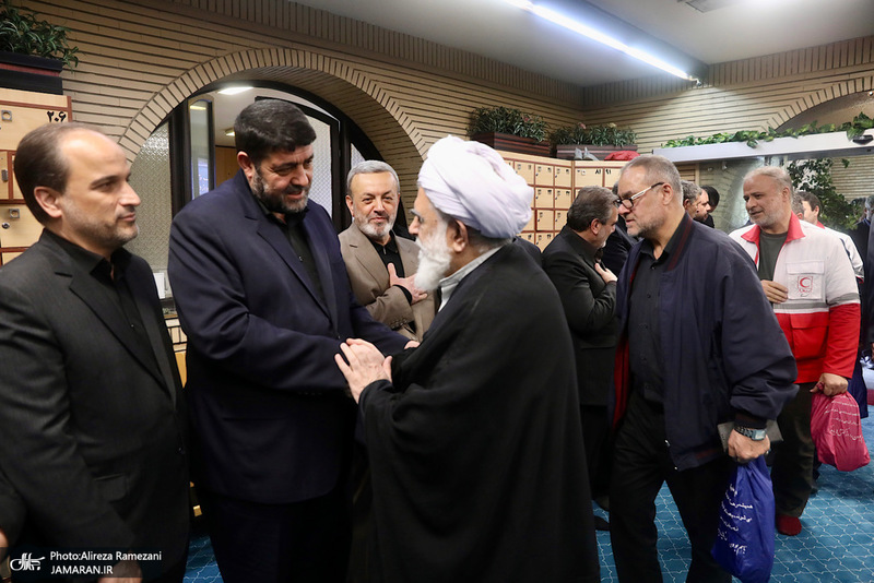 مراسم ختم مادر پيرحسين كوليوند