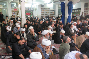 مراسم عزاداری اربعین حسینی در بیت مرحوم آیت الله العظمی صانعی (ره)