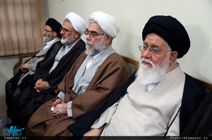 دیدار رئیس و اعضای مجلس خبرگان رهبری با رهبر معظم انقلاب 