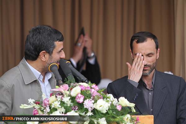 احمدی‌نژاد از بقایی حمایت کرد