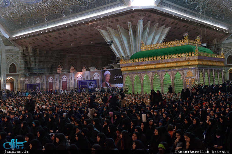 مراسم گرامیداشت یوم الله 12 بهمن در حرم مطهر امام خمینی(س) 