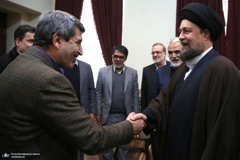 دیدار رییس دانشگاه آزاد اسلامی با سید حسن خمینی