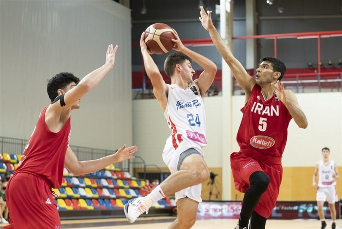 اولین برد بسکتبال ایران در قهرمانی جوانان جهان