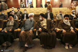 دیدار مهمانان سی و پنجمین کنفرانس وحدت اسلامی با سید حسن خمینی