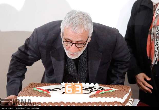 جشن 63 سالگی مسعود رایگان در موزه امام علی(ع) برگزار شد