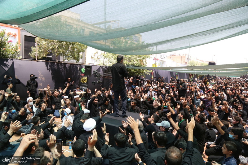مراسم شهادت امام جعفر صادق(ع) با حضور آیت الله العظمی وحید خراسانی