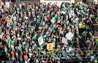 راهپیمایی گسترده در مناطق مختلف اردن در حمایت از مقاومت. (8)