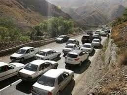 ترافیک نیمه سنگین در محور تهران - کرج
