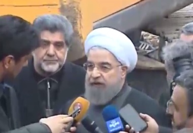 رییس جمهوری : همه ما نسبت به فداکاری و حماسه‌ای که آتش‌نشان‌ها و امدادگرها بوجود آوردند ، باید سر تعظیم فرود آوریم
