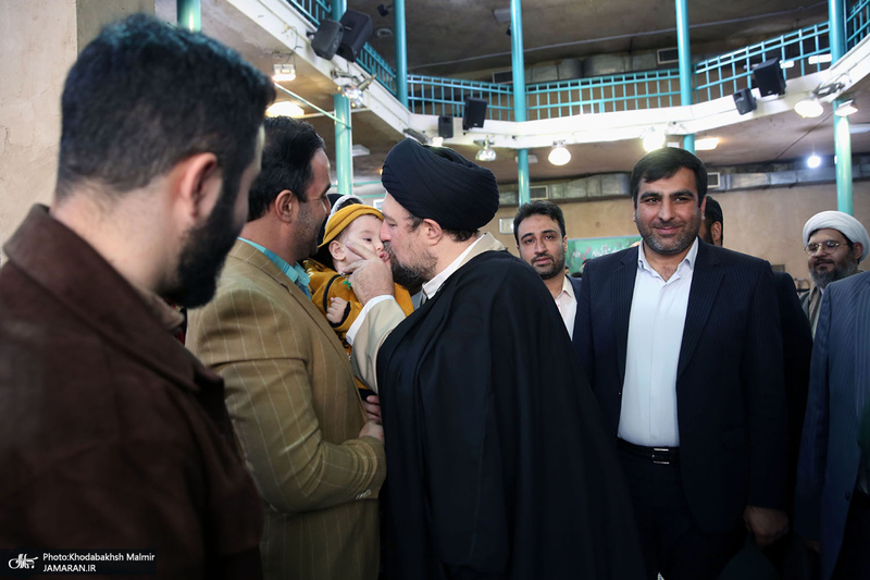 مراسم جشن میلاد امام حسین (ع) و روز پاسدار در حسینیه جماران‎‎