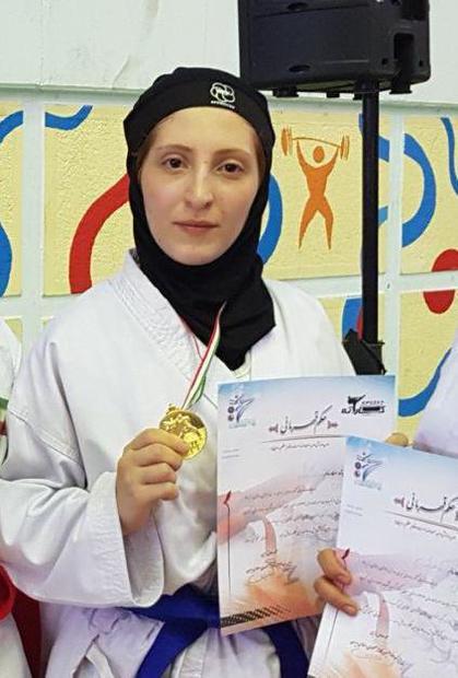 بانوی کردستانی قهرمان رقابت های کاراته دختران کشور شد