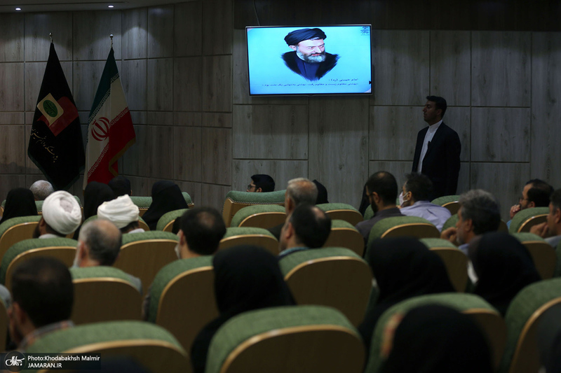 مراسم گرامیداشت شهید بهشتی و یارانش در پژوهشکده امام خمینی (س) و انقلاب اسلامی