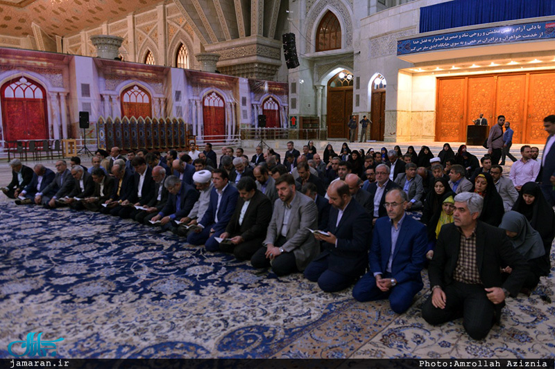 تجدید میثاق استاندار و مدیران استان تهران با آرمان های حضرت امام(س)