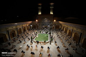 عزاداری محرم در مسجد جامع گلشن گرگان