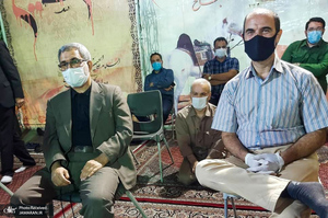 مراسم هیات رزمندگان شهدای تخریب در حسینیه شهید احمدلو