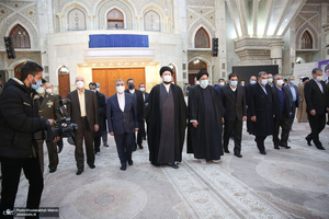 تجدید میثاق رئیس جمهور و اعضای دولت با آرمان های حضرت امام (س)